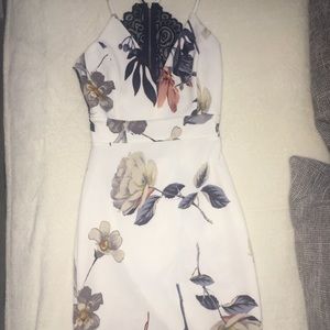 Windsor white bodycon dress